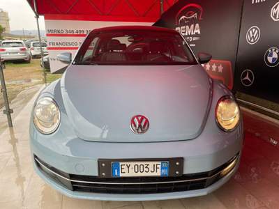 Volkswagen Maggiolino 1.6 TDI Design BlueMotion Technology Blu/Azzurro usata Quartucciu