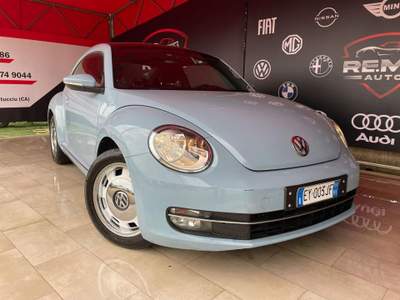 Volkswagen Maggiolino 1.6 TDI Design BlueMotion Technology Blu/Azzurro usata Quartucciu