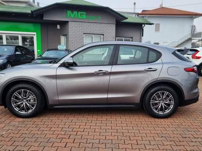 Alfa Romeo Stelvio 2.2 Turbodiesel 160 CV AT8 RWD NAVI-BI XENO LED Grigio usata Rimini