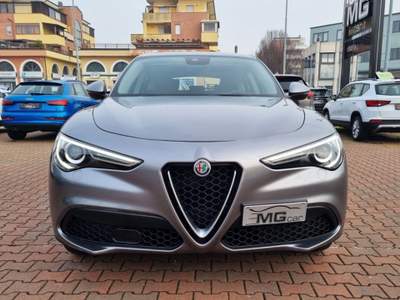 Alfa Romeo Stelvio 2.2 Turbodiesel 160 CV AT8 RWD NAVI-BI XENO LED Grigio usata Rimini