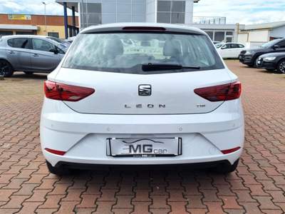 Seat Leon 1.5 TGI 130 CV DSG 5p. NAVI-LED-PDC-CERCHI LEGA 17 Bianco usata Rimini