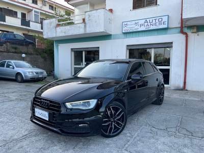 Audi A3 Audi A3 SPB 2.0 TDI 150CV S-line S-tronic Black Edition Nero usata MARANO MARCHESATO