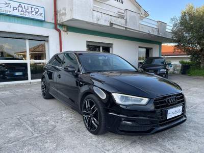Audi A3 Audi A3 SPB 2.0 TDI 150CV S-line S-tronic Black Edition Nero usata MARANO MARCHESATO