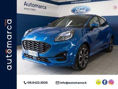 Ford Puma 1.0 EcoBoost Hybrid 125 CV S&S ST-Line Blu/Azzurro usata Silea