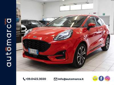 Ford Puma 1.0 EcoBoost Hybrid 125 CV S&S ST-Line Rosso usata Silea