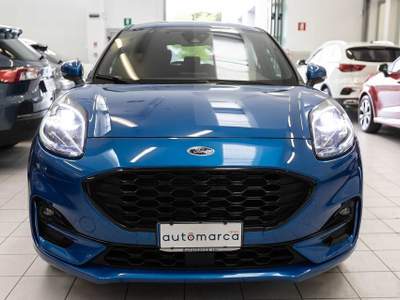 Ford Puma 1.0 EcoBoost Hybrid 125 CV S&S ST-Line Blu/Azzurro usata Silea