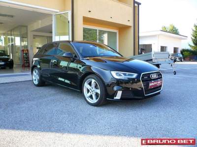 Audi A3 2.0 tdi 184 cv SPORT-FARI LED- quattro s-tronic Nero usata Pieve di Soligo