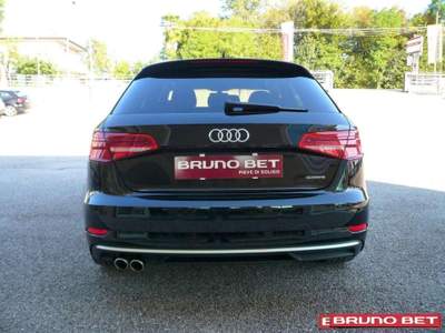 Audi A3 2.0 tdi 184 cv SPORT-FARI LED- quattro s-tronic Nero usata Pieve di Soligo
