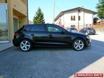 Audi A3 2.0 tdi 184 cv SPORT-FARI LED- quattro s-tronic Nero usata Pieve di Soligo
