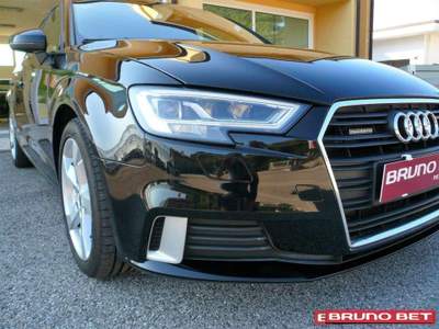 Audi A3 2.0 tdi 184 cv SPORT-FARI LED- quattro s-tronic Nero usata Pieve di Soligo