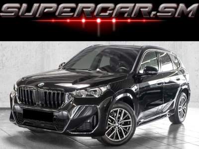 BMW X1 18i sDrive M SPORT ACC TELECAMERA LED DRIV ASS Nero usata Rimini