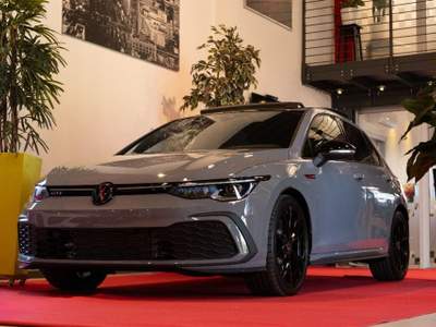 Volkswagen Golf NUOVA 2.0 TSI GTI DSG-AUTOMATICA-TETTO-PIù IVA 22% Grigio usata Noventa Vicentina