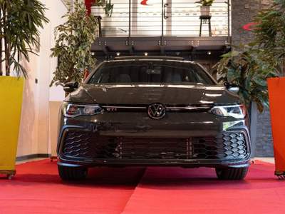 Volkswagen Golf NUOVA 2.0 TSI GTI DSG-AUTOMATICA-TETTO-PIù IVA 22% Grigio usata Noventa Vicentina