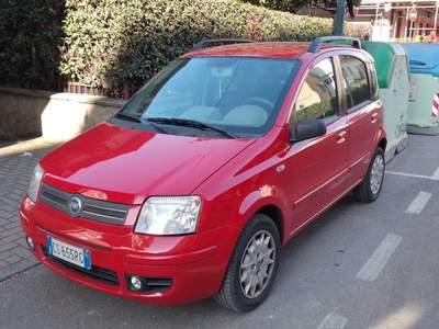 Fiat Panda tagliandata e revisionata nessun lavoro da eseguire Rosso usata GRUGLIASCO