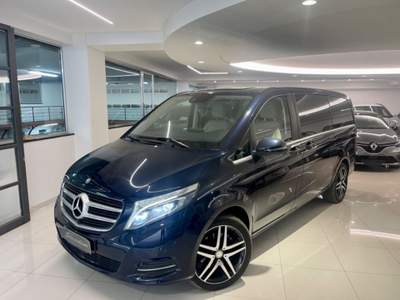 Mercedes-Benz Classe V d Automatic 4Matic Premium Long 7 POSTI Blu/Azzurro usata Sant'Antonio Abate
