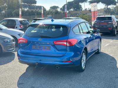 Ford Focus focus sw con gancio traino Blu/Azzurro usata FIUMICINO