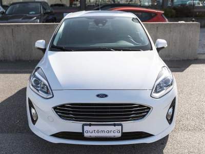 Ford Fiesta 1.0 Ecoboost Hybrid 125 CV 5 porte Titanium Bianco usata Silea