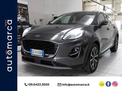 Ford Puma 1.0 EcoBoost Hybrid 125 CV S&S Titanium Grigio usata Silea