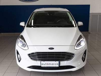 Ford Fiesta 1.0 Ecoboost Hybrid 125 CV 5 porte Titanium Bianco usata Silea