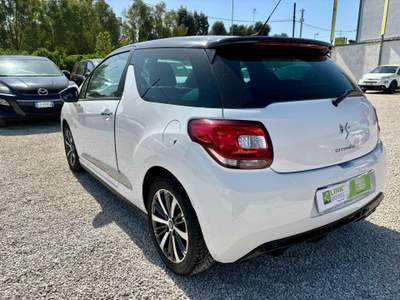 DS Automobiles DS 3 1.6 e-HDi 110 airdream Just Black Bianco usata Lecce