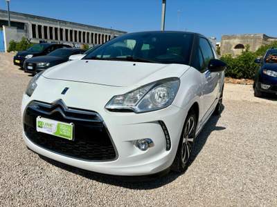 DS Automobiles DS 3 1.6 e-HDi 110 airdream Just Black Bianco usata Lecce