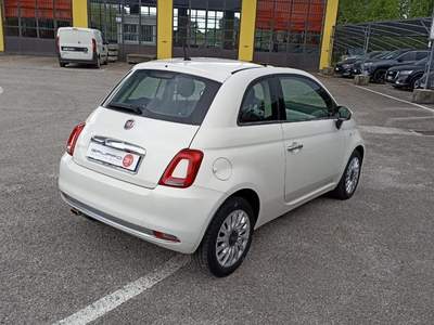 Fiat 500 1.2 Lounge Bianco usata Porcia