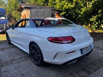 Mercedes-Benz Classe C d Auto Cabrio Premium Plus LUCI AMBIENTE MATRIX Bianco usata Bracciano