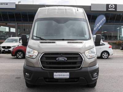Ford Transit 350 2.0TDCi EcoBlue MHEV 170CV PL-TM + IVA Marrone usata Silea