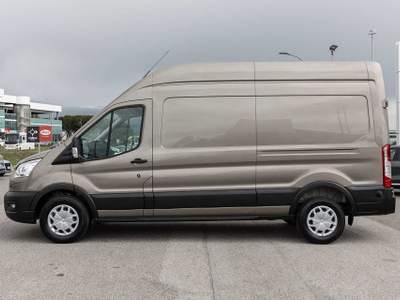 Ford Transit 350 2.0TDCi EcoBlue MHEV 170CV PL-TM + IVA Marrone usata Silea