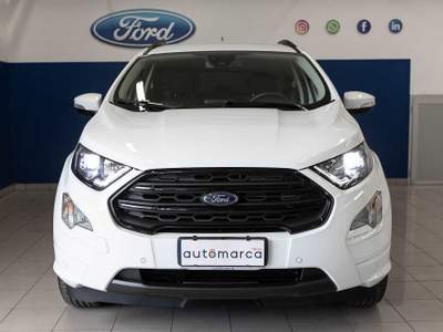 Ford EcoSport 1.0 EcoBoost 125 CV Start&Stop St-Line Bianco usata Silea