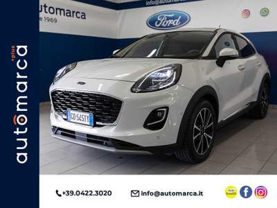 Ford Puma 1.0 EcoBoost Hybrid 125 CV S&S Titanium #CO-PILOT#CAMERA Bianco usata Silea