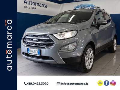 Ford EcoSport 1.0 EcoBoost 125 CV Start&Stop Titanium Grigio usata Silea