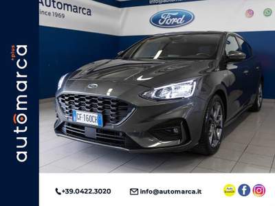 Ford Focus 1.0 EcoBoost Hybrid 155 CV 5p. ST-Line Grigio usata Silea