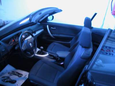 BMW Serie 1 120d BMW 120d ELETTA CABRIO Nero usata Torino