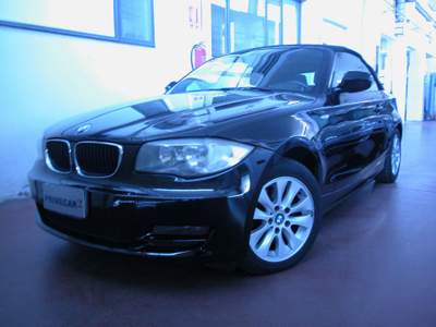 BMW Serie 1 120d BMW 120d ELETTA CABRIO Nero usata Torino