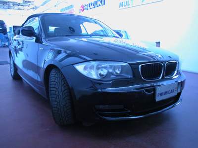 BMW Serie 1 120d BMW 120d ELETTA CABRIO Nero usata Torino