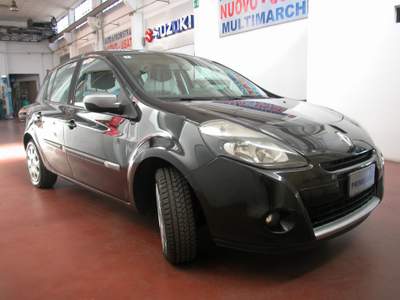 Renault Clio RENAULT CLIO 1.2 BZ./GPL 5P. ANNO 2010 Nero usata Torino