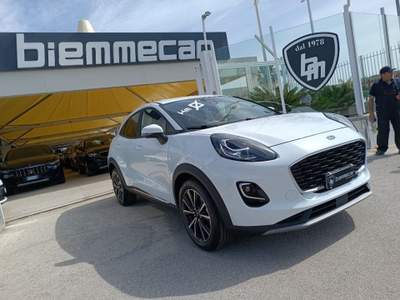 Ford Puma 1.0 EcoBoost Hybrid 125 CV S&S Titanium  i.m Bianco usata Augusta