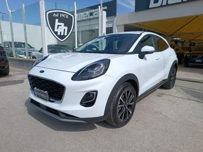 Ford Puma 1.0 EcoBoost Hybrid 125 CV S&S Titanium  i.m Bianco usata Augusta