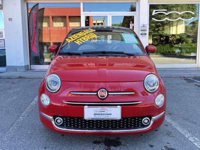 Fiat 500 1.0 Hybrid Dolcevita Rosso usata Urgnano