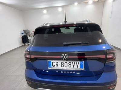 Volkswagen T-Cross 1.0 TSI Life Blu/Azzurro usata Albano Laziale