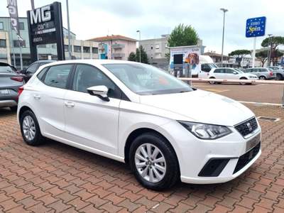 Seat Ibiza 1.0 TGI 90 CV Style TELECAMERA-PDCx2-NEO PATENT. Bianco usata Rimini