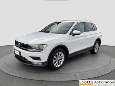 Volkswagen Tiguan 1.6 TDI SCR Business BlueMotion Technology Bianco usata MESSINA