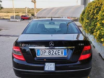 Mercedes-Benz Classe C C 220 cdi Avantgarde Nero usata Ragusa