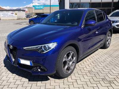 Alfa Romeo Stelvio 2.2 190 CV AT8 Q4 19000km ,navi,nuovo! Blu/Azzurro usata Rivarolo Canavese