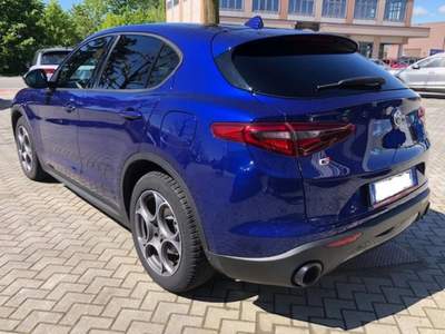 Alfa Romeo Stelvio 2.2 190 CV AT8 Q4 19000km ,navi,nuovo! Blu/Azzurro usata Rivarolo Canavese