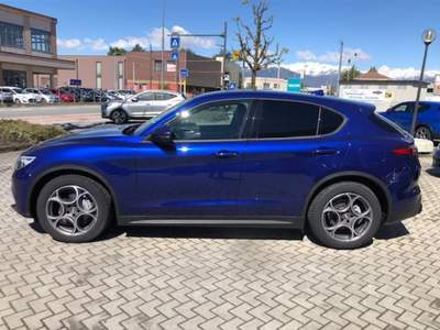 Alfa Romeo Stelvio 2.2 190 CV AT8 Q4 19000km ,navi,nuovo! Blu/Azzurro usata Rivarolo Canavese