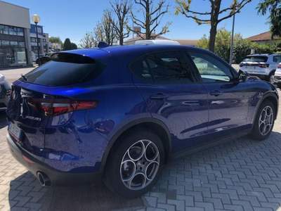 Alfa Romeo Stelvio 2.2 190 CV AT8 Q4 19000km ,navi,nuovo! Blu/Azzurro usata Rivarolo Canavese