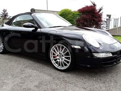 Porsche 911 Carrera 4S Cabrio "CRONO pack sport" motore nuovo Nero usata Calolziocorte