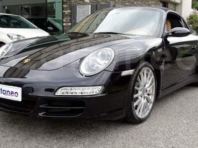 Porsche 911 Carrera 4S Cabrio "CRONO pack sport" motore nuovo Nero usata Calolziocorte